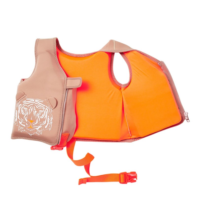 sunnylife-svoemmevest-tully-the-tiger-boern-1-6-aar-1293 - billede 3