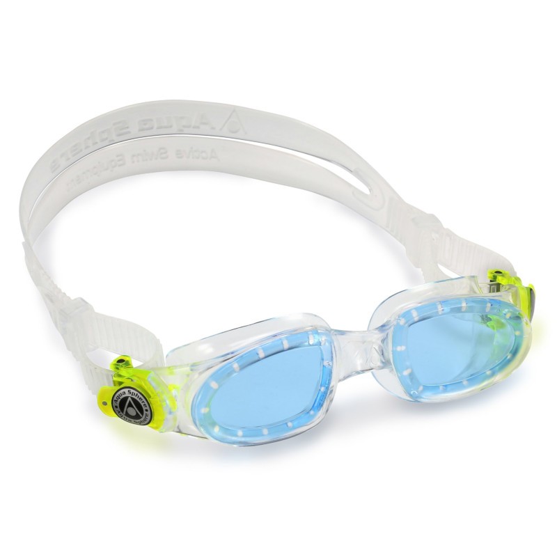 Billede af Aqua Sphere - Moby Kid Svømmebrille Klar Lime