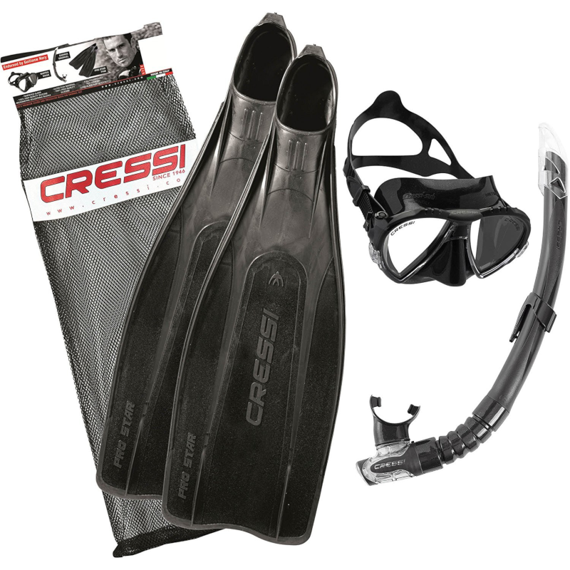 Cressi - Snorkelsæt Pro Star Bag