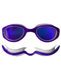 Zone3 - Svømmebriller Attack Polariseret Lilla/Hvid