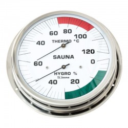 Finnsa - Sauna Hygro og Termometer 130mm