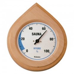 Finnsa - Sauna Hygrometer i Træ 100mm