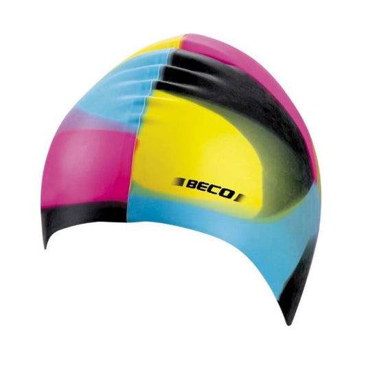 beco-multi-coloured-silikone-badehaette-til-voksne-374 - billede 1