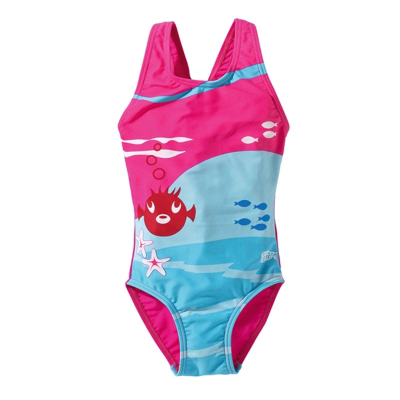 beco-sealife-badedragt-pink-blaa-til-boern-858 - billede 1