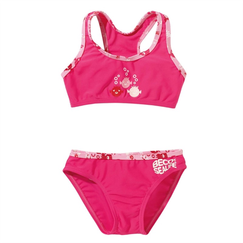 beco-sealife-bikini-pink-med-fisk-859 - billede 1