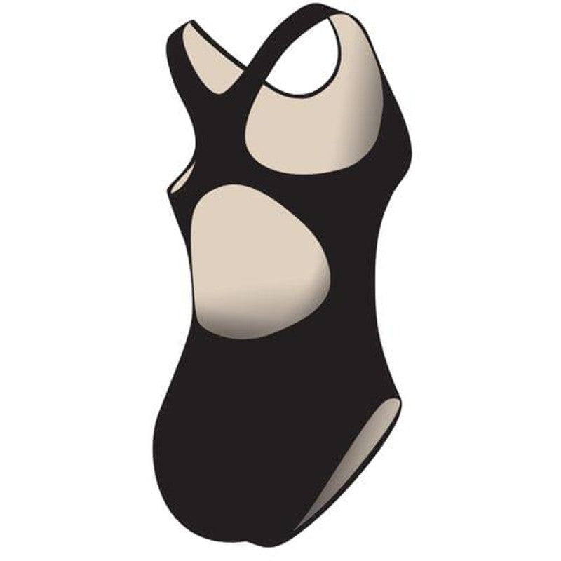 tyr-badedragt-alliance-team-maxback-sort-til-piger-911 - billede 2