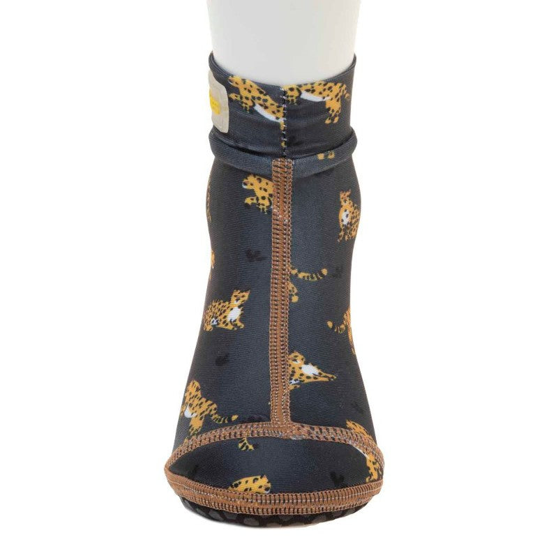 duukies-neoprensokker-leopard-til-baby-og-boern-1221 - billede 2