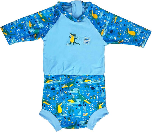 Splash About Happy Nappy Sunsuit – 3/4 Ærmer