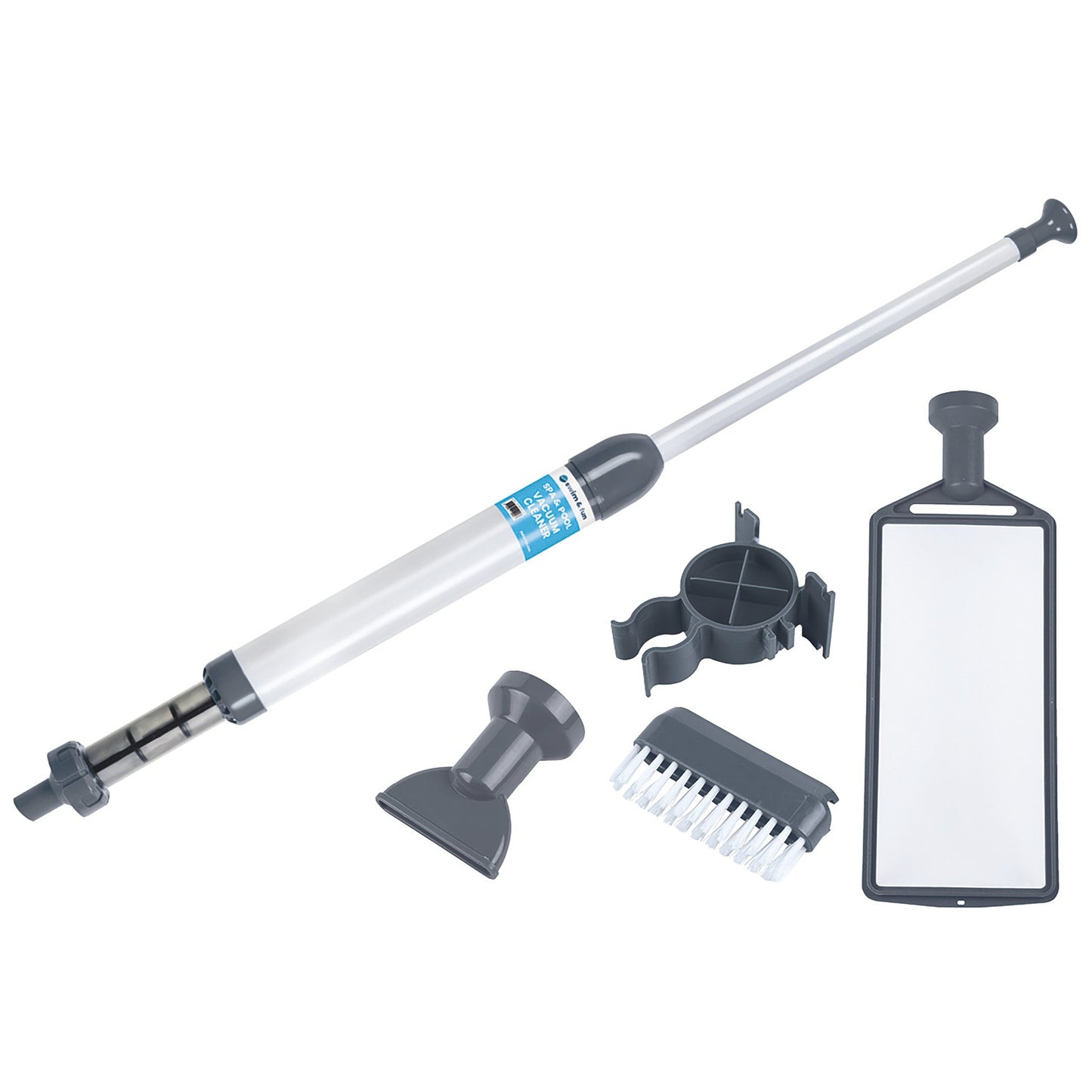 Swim & Fun - Vacuum Cleaner med børste og skimmer