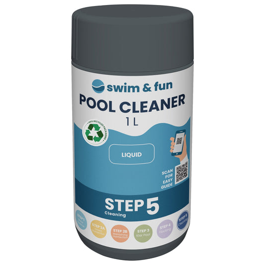 Swim & Fun Pool Cleaner 1L flaske til poolrengøring