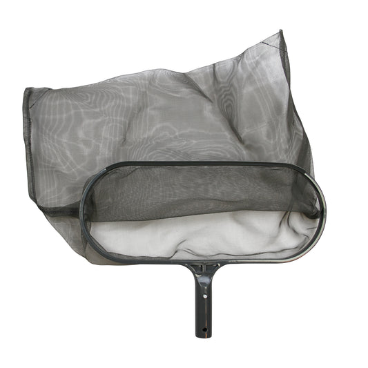 Swim Fun ovalt bundnet til poolrensning af blade og snavs